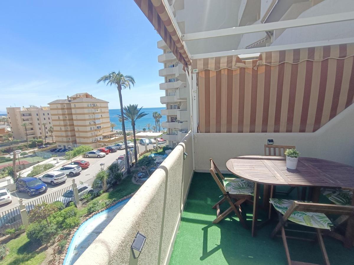 VIVE BENALMÁDENA Estudio Benal Beach 319 Vistas al Mar, Parque Acuático Exterior foto