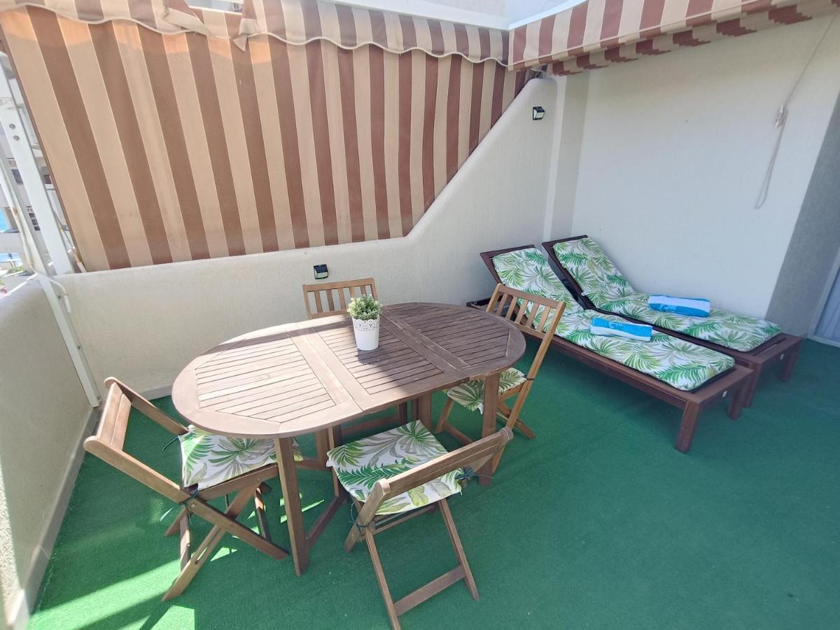 VIVE BENALMÁDENA Estudio Benal Beach 319 Vistas al Mar, Parque Acuático Exterior foto