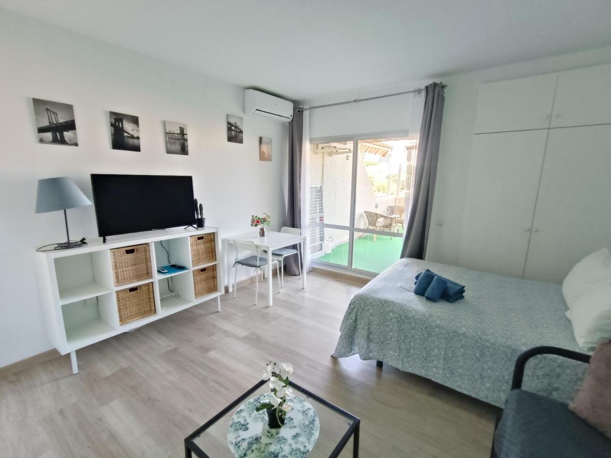 VIVE BENALMÁDENA Estudio Benal Beach 319 Vistas al Mar, Parque Acuático Exterior foto