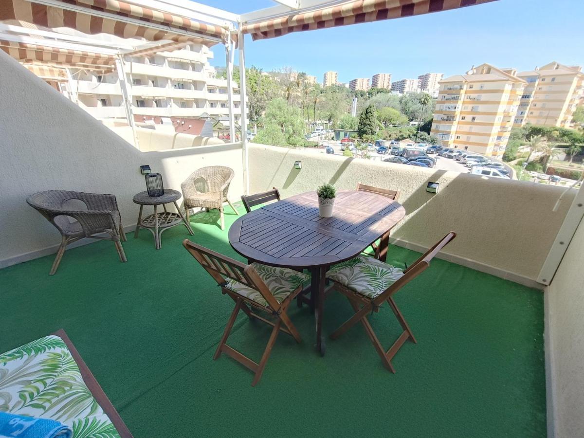 VIVE BENALMÁDENA Estudio Benal Beach 319 Vistas al Mar, Parque Acuático Exterior foto