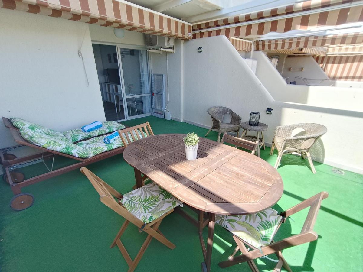 VIVE BENALMÁDENA Estudio Benal Beach 319 Vistas al Mar, Parque Acuático Exterior foto